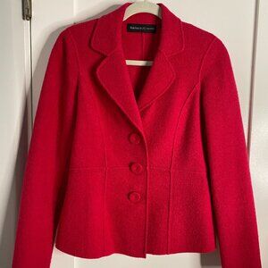 Dana Buchman Pink Wool Blazer